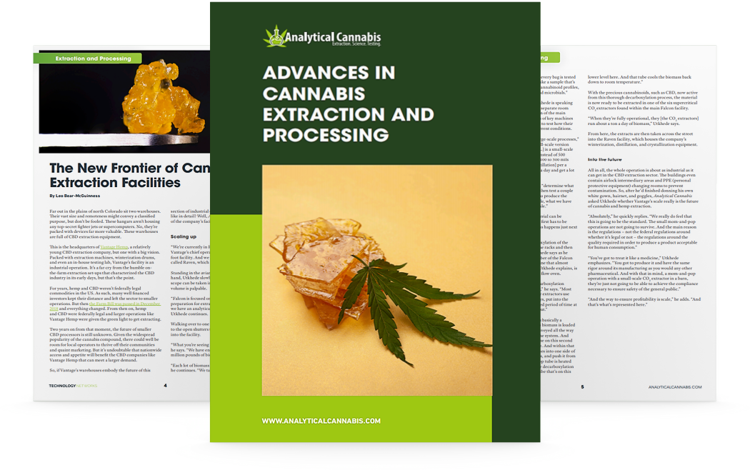 Advances In Cannabis Extraction And Processing EBook